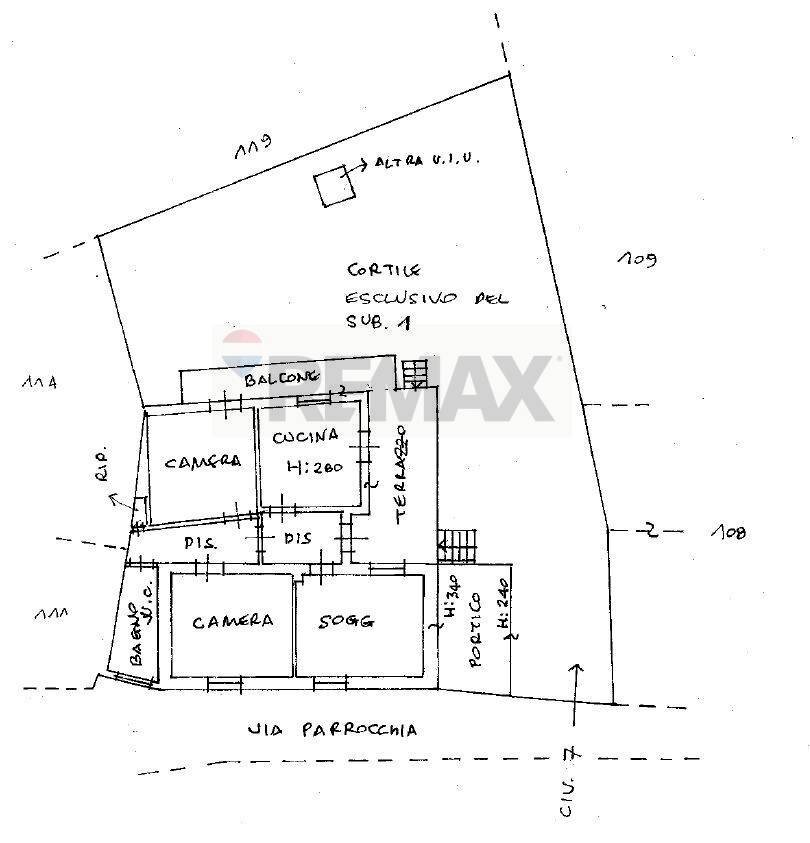 Pianta 2D - Independent house Nonio - floor plans 1