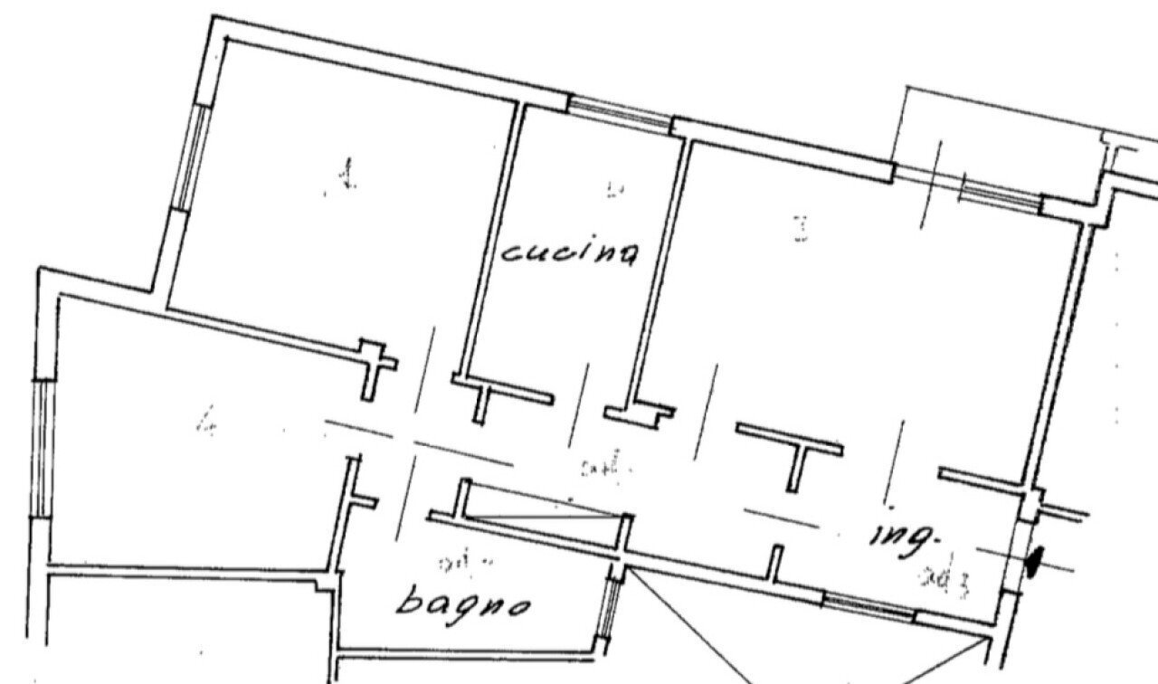Trilocale via Antonio Serra, 122, Roma - planimetria 1