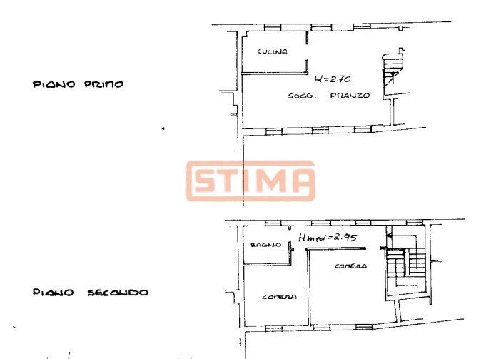 Foto 45 - Attico Treviso - planimetria 1