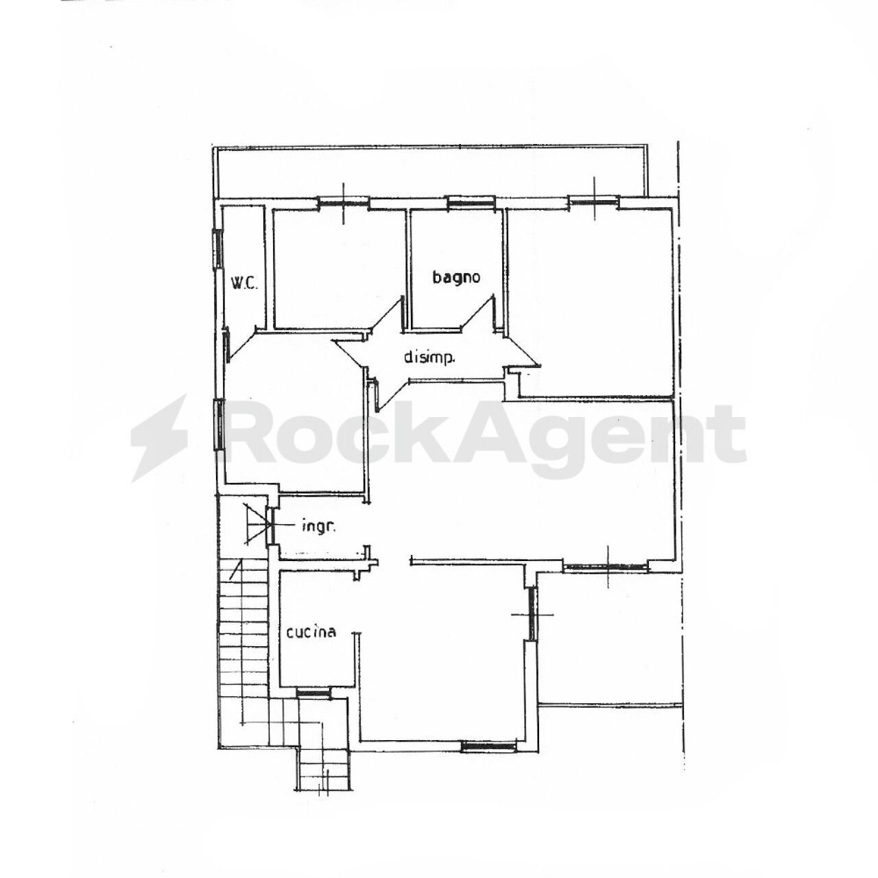 Villa via Torretta Rocchigiana, Priverno - floor plans 1