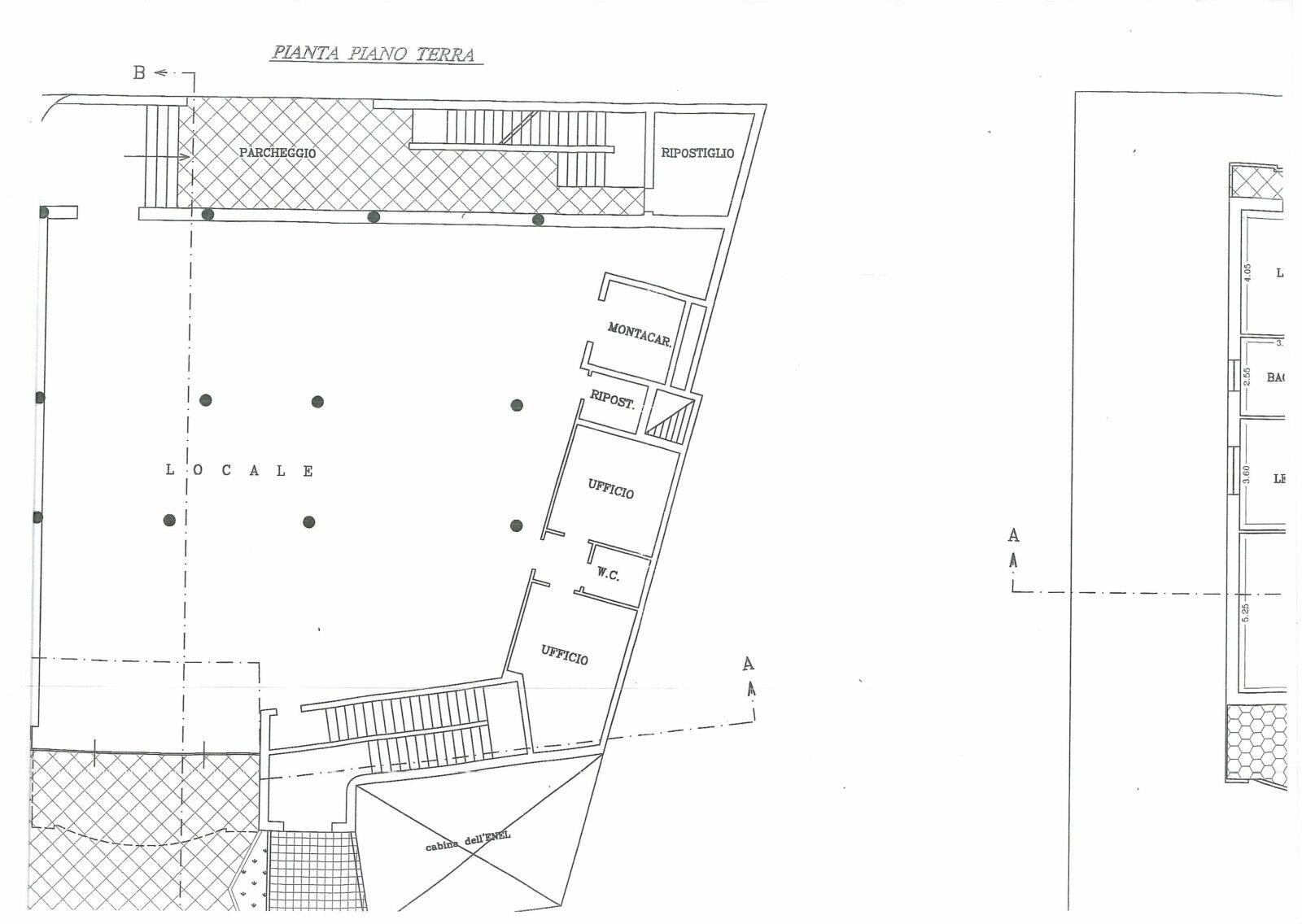 Negozio via Vittorio Veneto, 126, Ruffano - planimetria 1