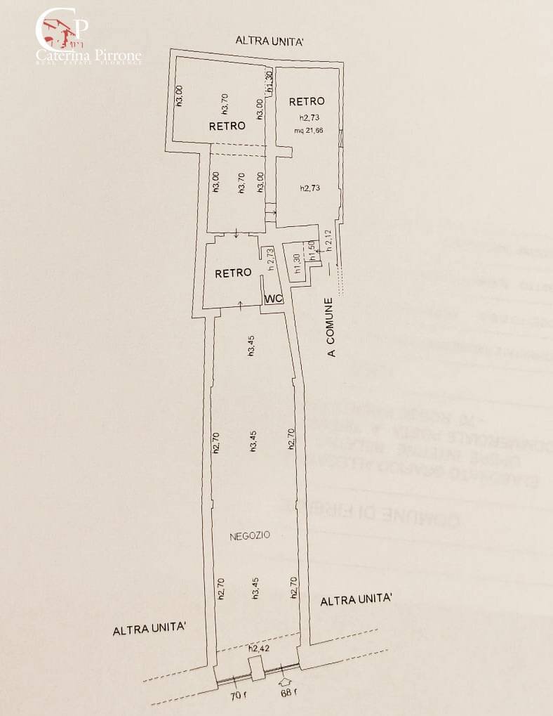 Foto 12 - Negozio via Maggio
 
11, Firenze - planimetria 1