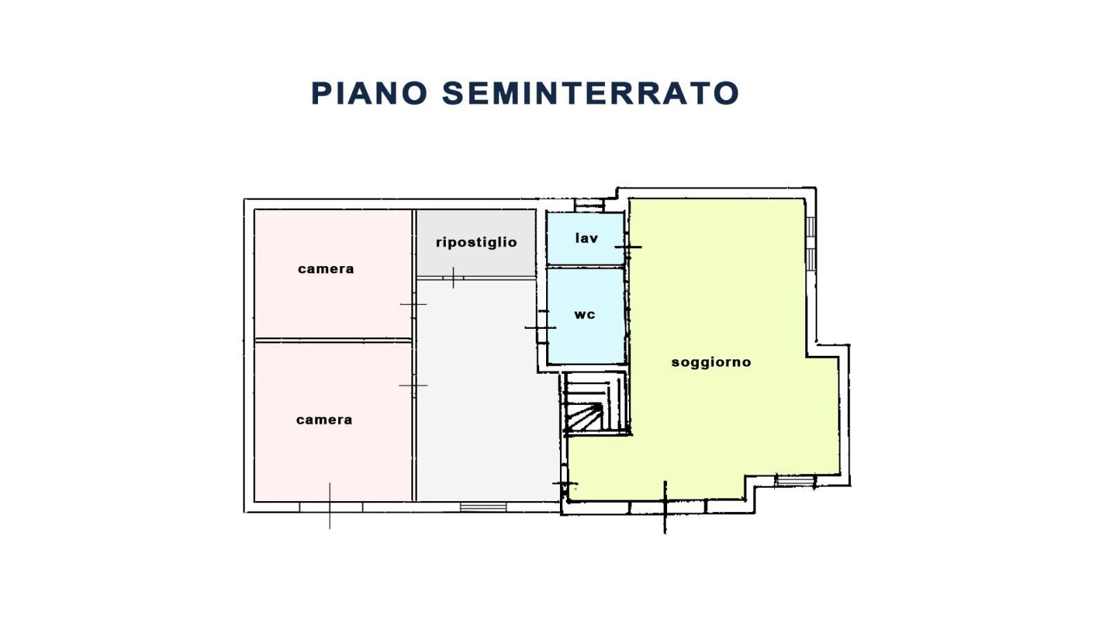 Villa via Pietro Maroncelli, 8, Trecastagni - planimetria 1