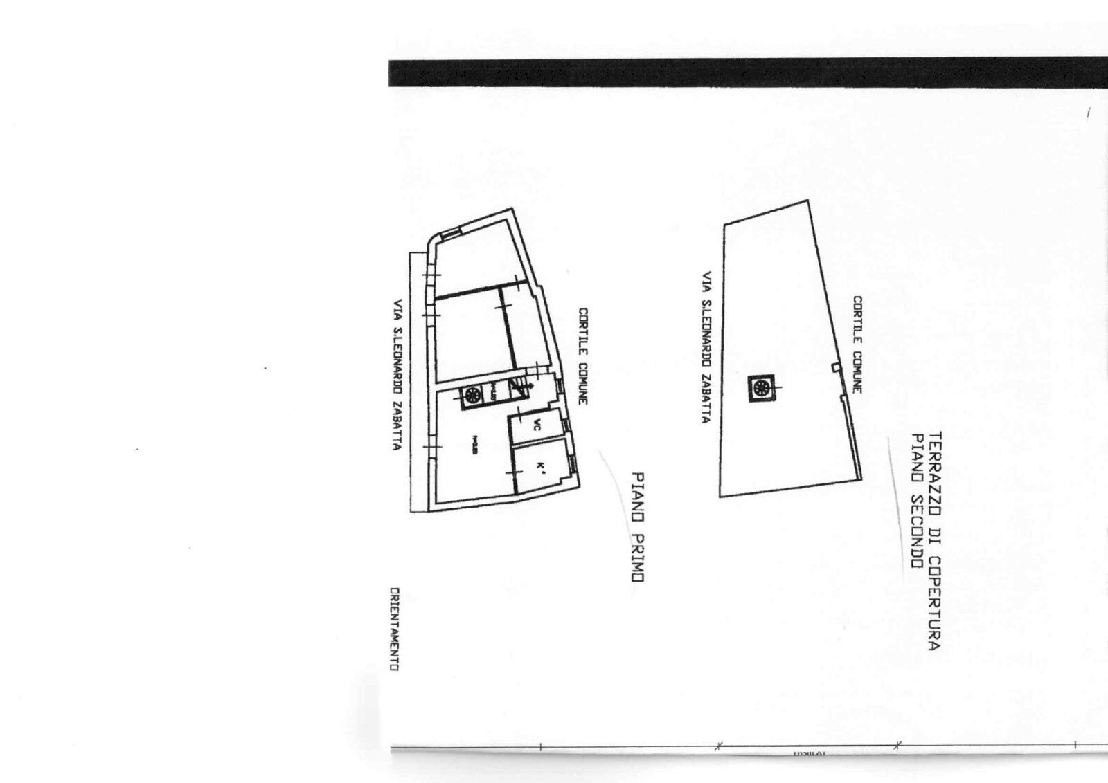Stable - Palace via San Leonardo Zabatta, 15, Ottaviano - floor plans 1
