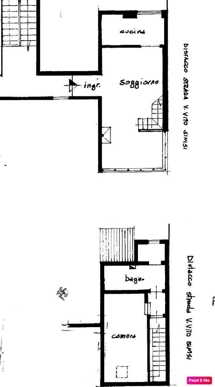 Bilocale largo Sperlonga, 9, Roma (zona Cassia) - planimetria 1