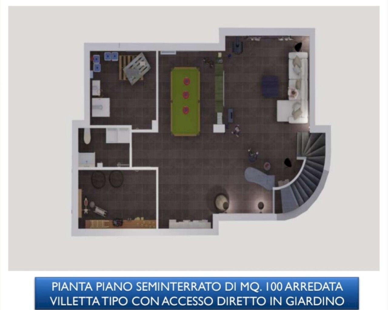 Villa via delle Rose, Catanzaro - planimetria 1