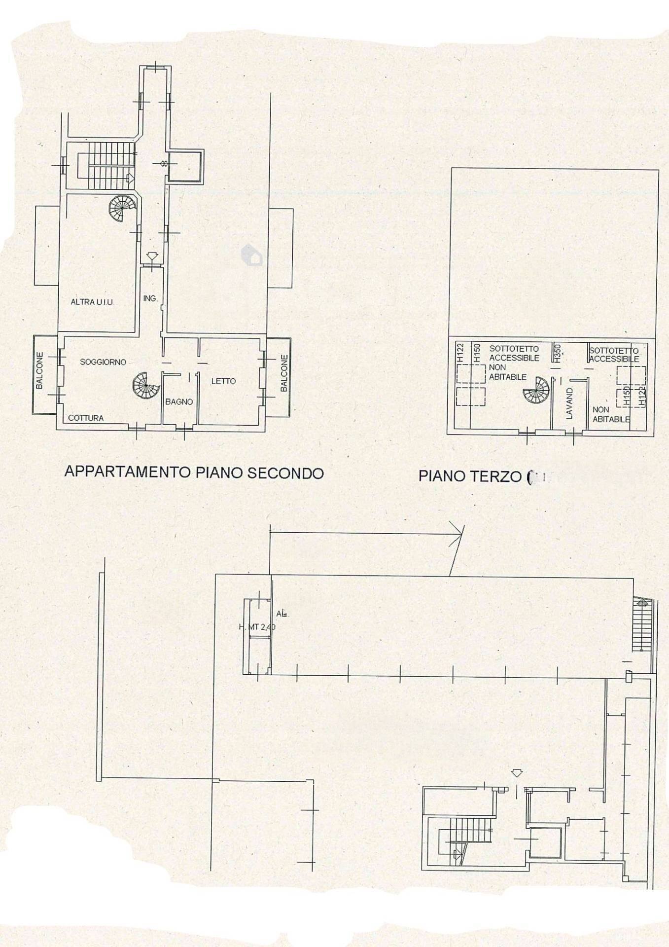 Foto 41 - Four-room apartment Via Nazzario Sauro
 
19, Cornate d'Adda - floor plans 1