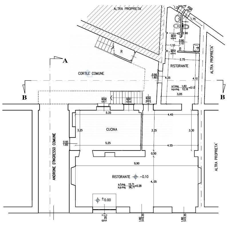 Foto 16 - Negozio Via Burago
 
6, Vimercate - planimetria 1