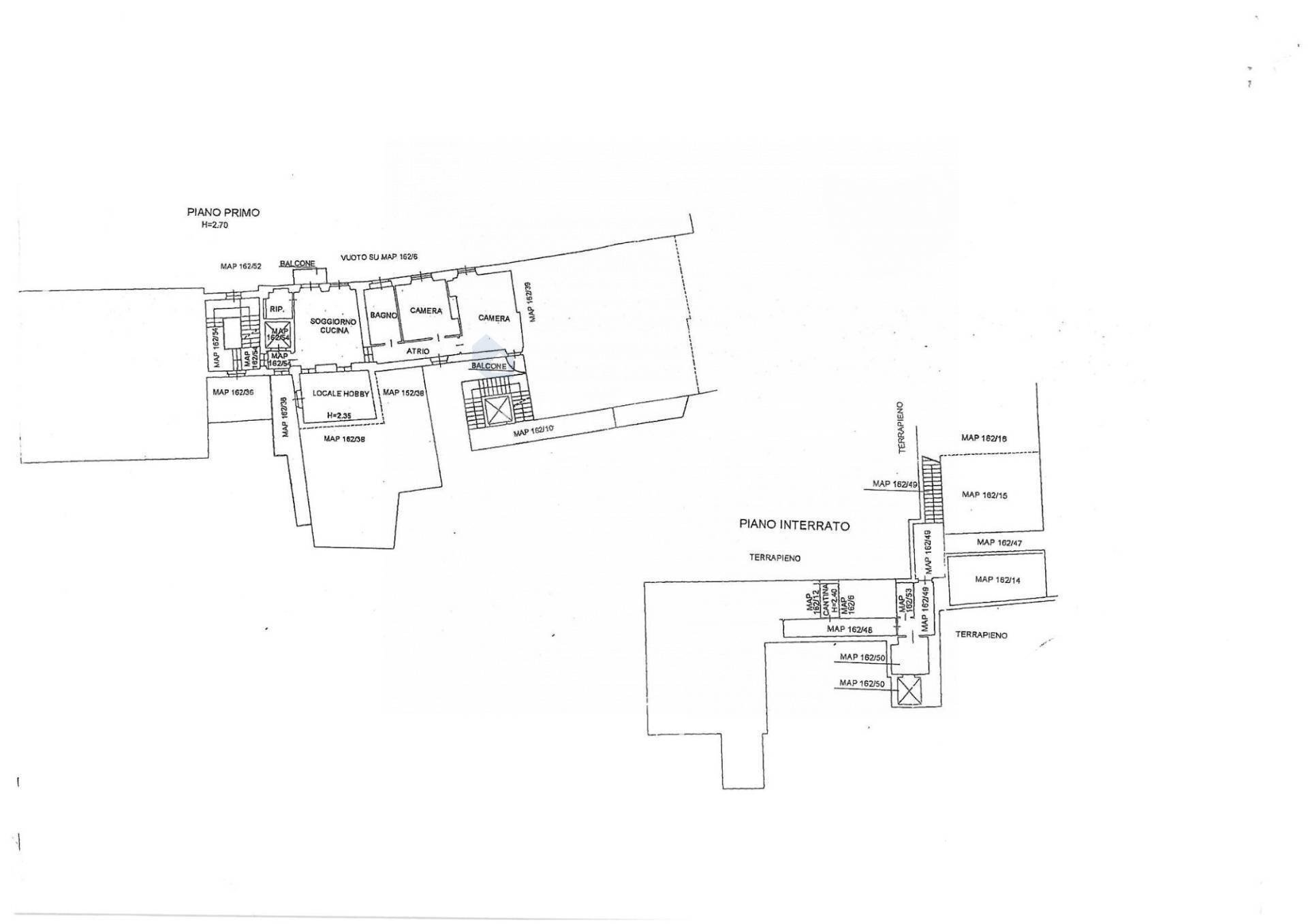 Foto 26 - Three-room apartment via Mazzini
 
31, Lesmo - floor plans 1