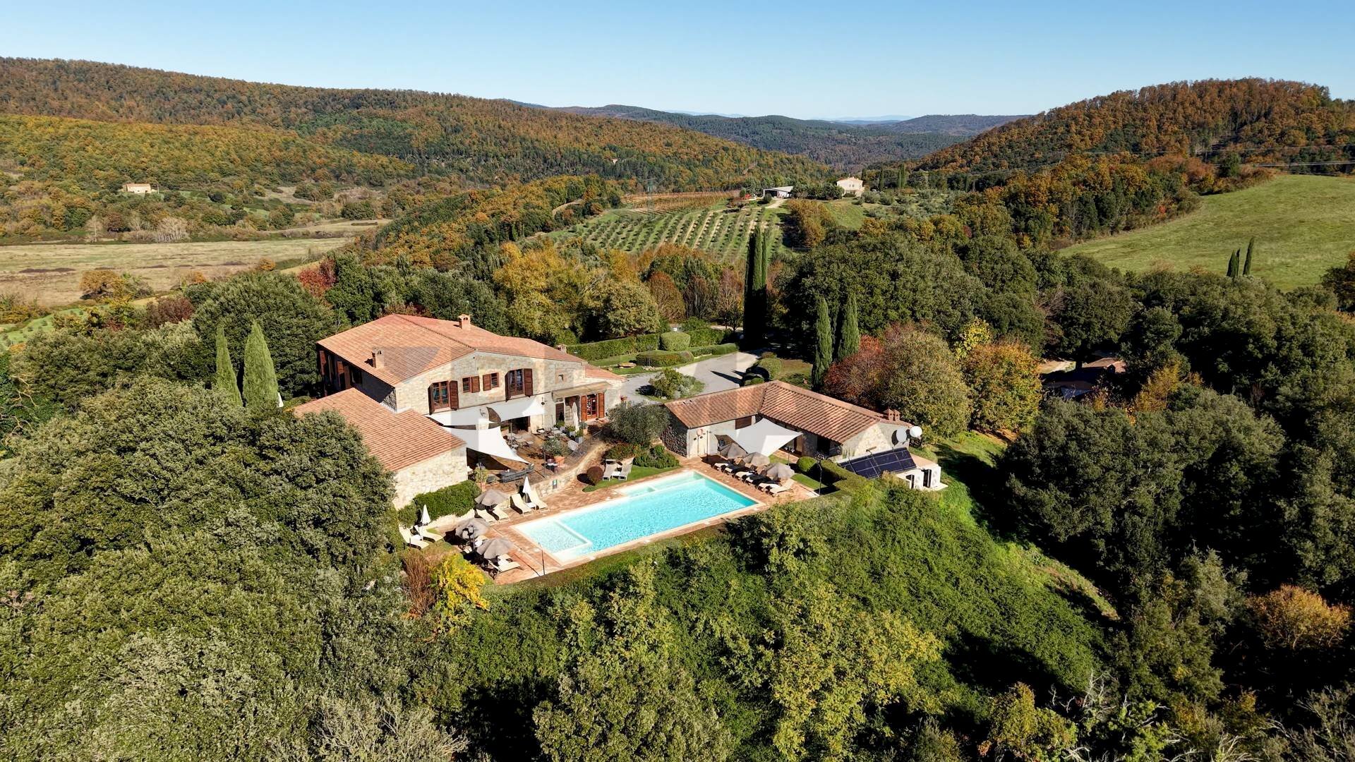 Vista delle montagne - Hotel LA MELOSA RESORT, Roccastrada - foto 1