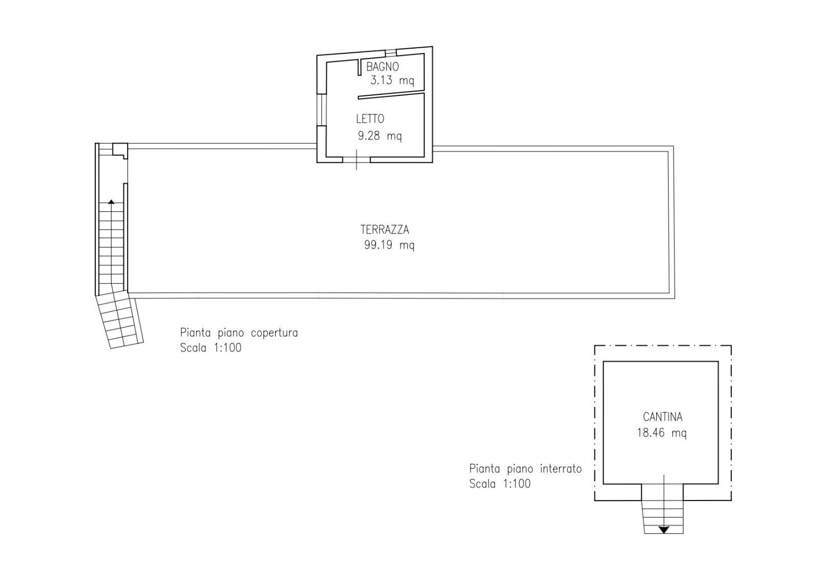 Hotel via Congregazione, 23, Spongano - planimetria 1