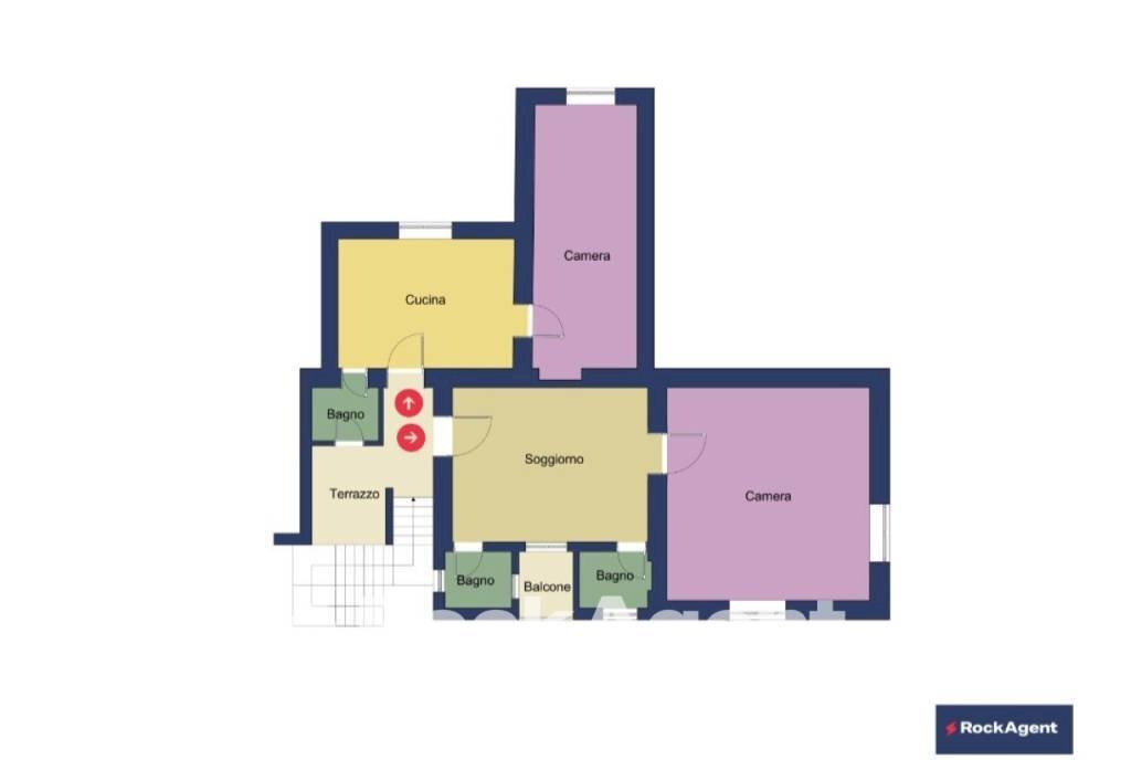 Planimetria - Stabile - Palazzo via Santissimi Martiri, 67, Sant'Egidio del Monte Albino - foto 3