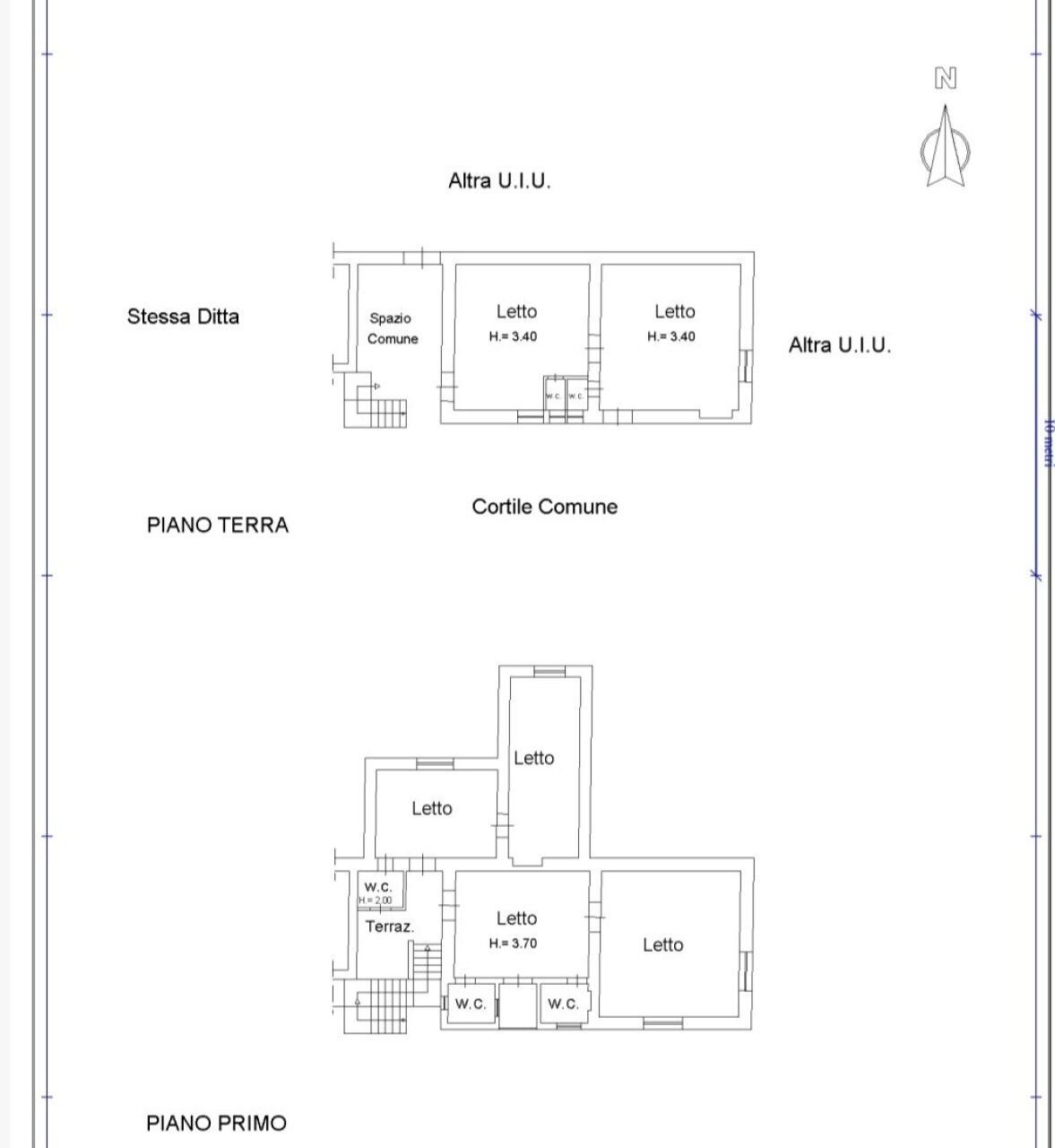 Stabile - Palazzo via Santissimi Martiri, 67, Sant'Egidio del Monte Albino - planimetria 1