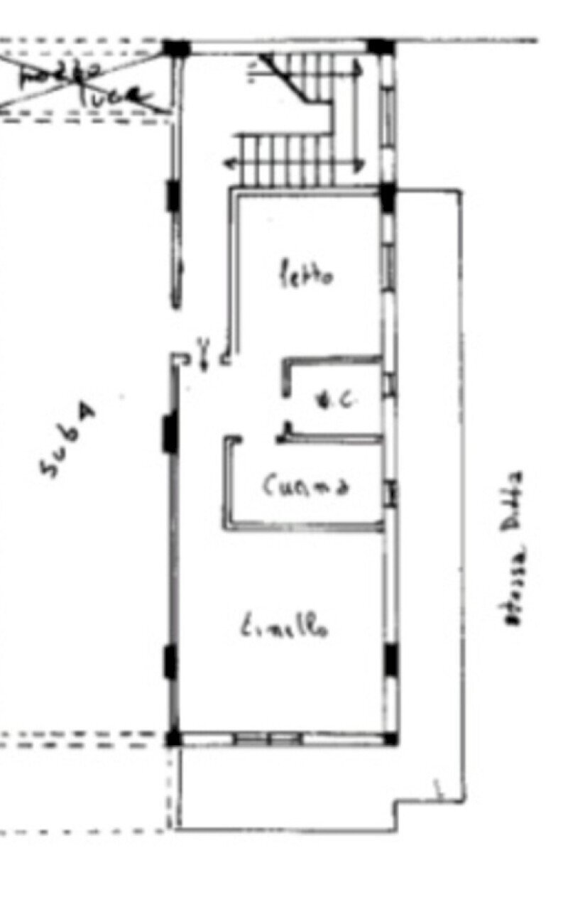 Two-room apartment viale Europa, Siderno - floor plans 1