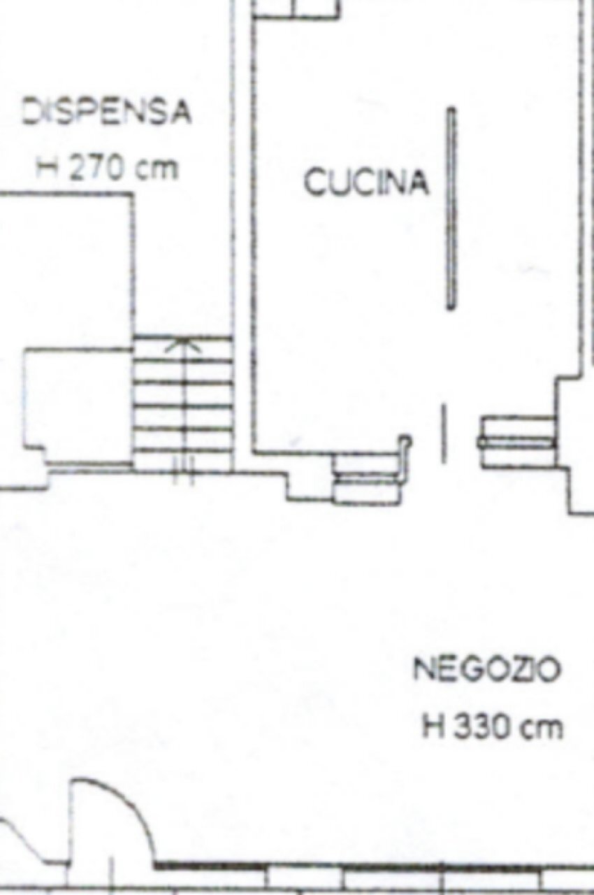 Negozio via San Pedrino, 11, Vignate - planimetria 1