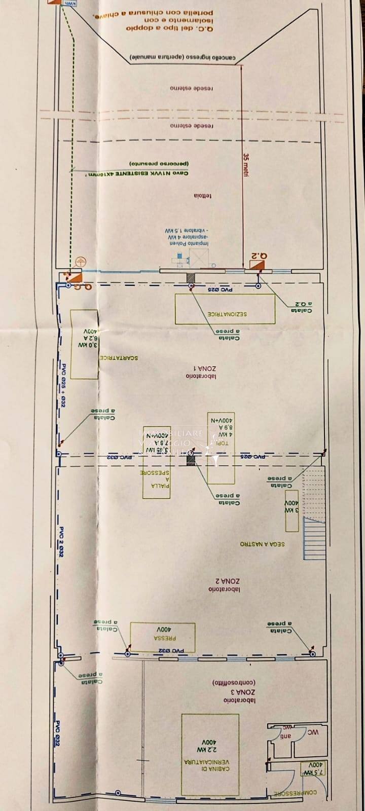 Foto 3 - Magazzino via di Montramito
 
200, Massarosa - planimetria 1