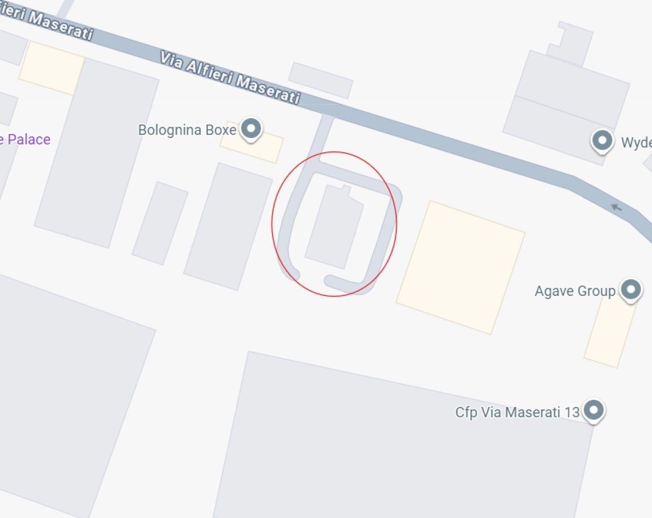 Altro via Alfieri Maserati, 7, Bologna (zona San Donato) - planimetria 1