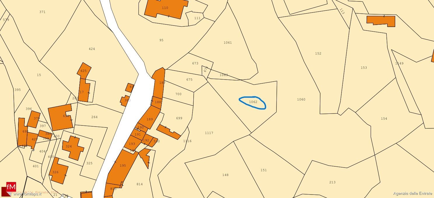 Agricultural land via Ettore Vitale, Catanzaro - floor plans 1
