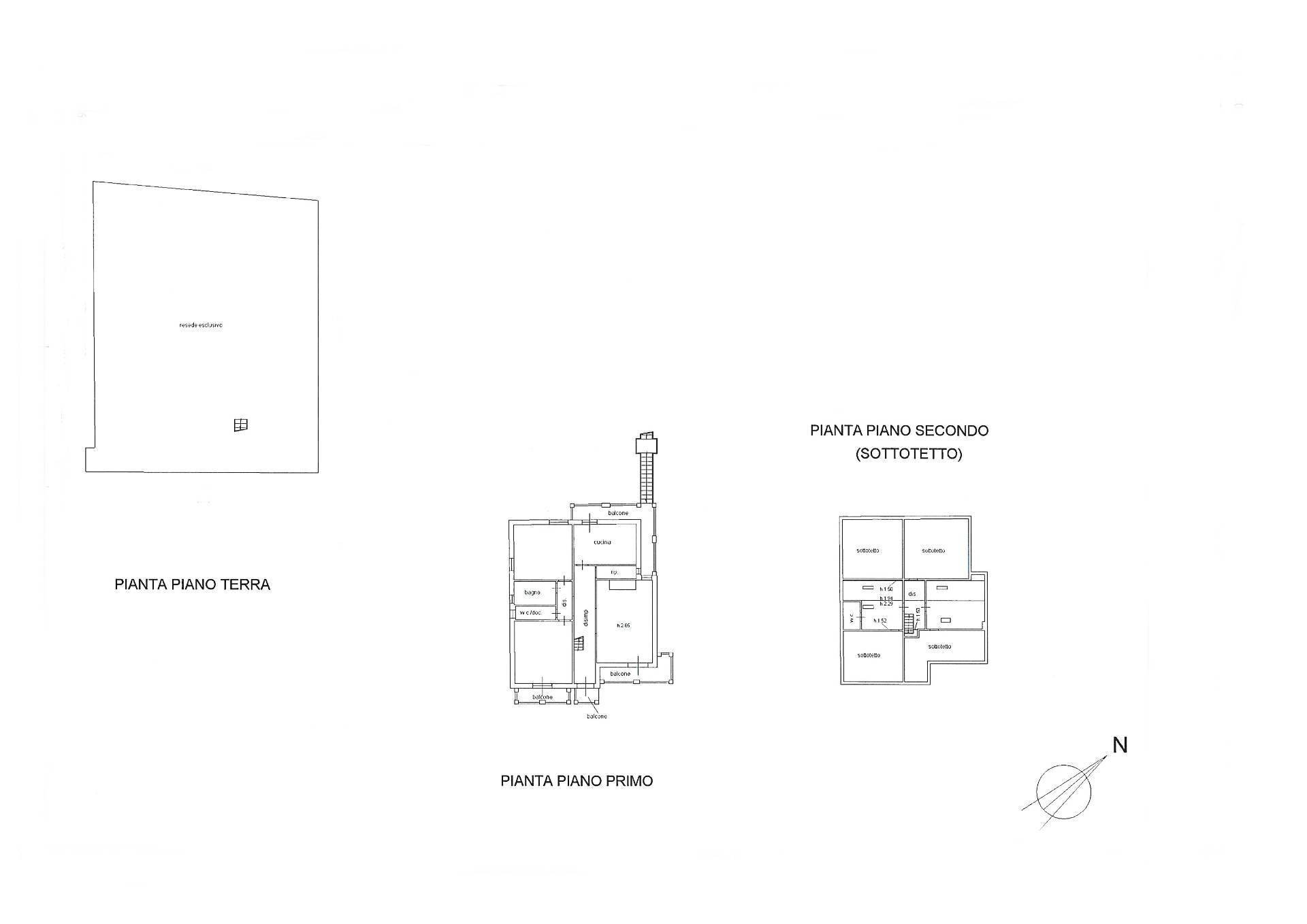 Foto 35 - Appartamento Via Romana, Massarosa - planimetria 1