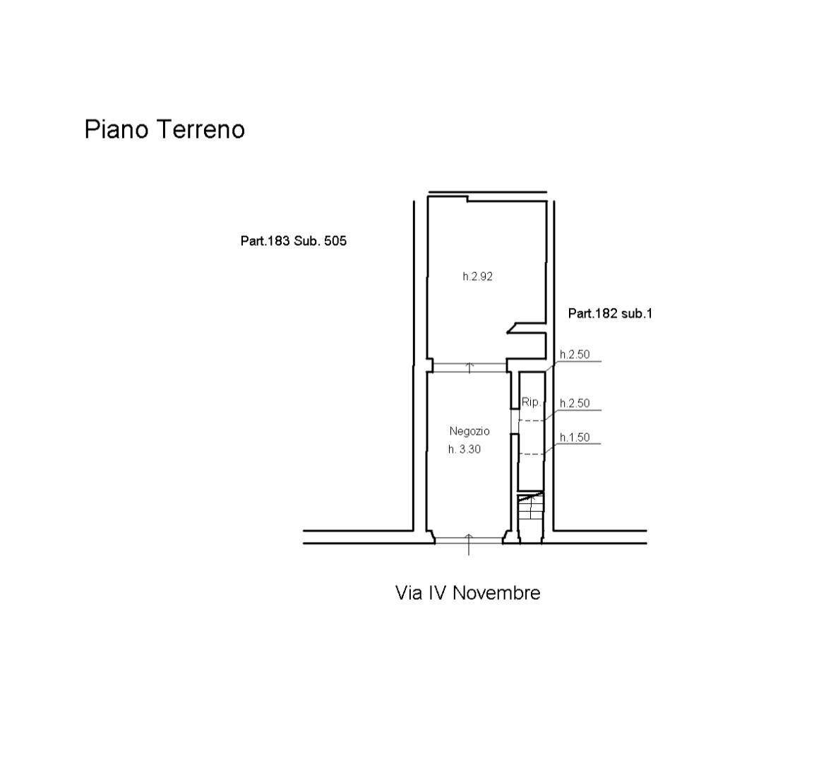 Foto 2 - Commercial Premises via quattro novembre
 
62, San Casciano in Val di Pesa - floor plans 1