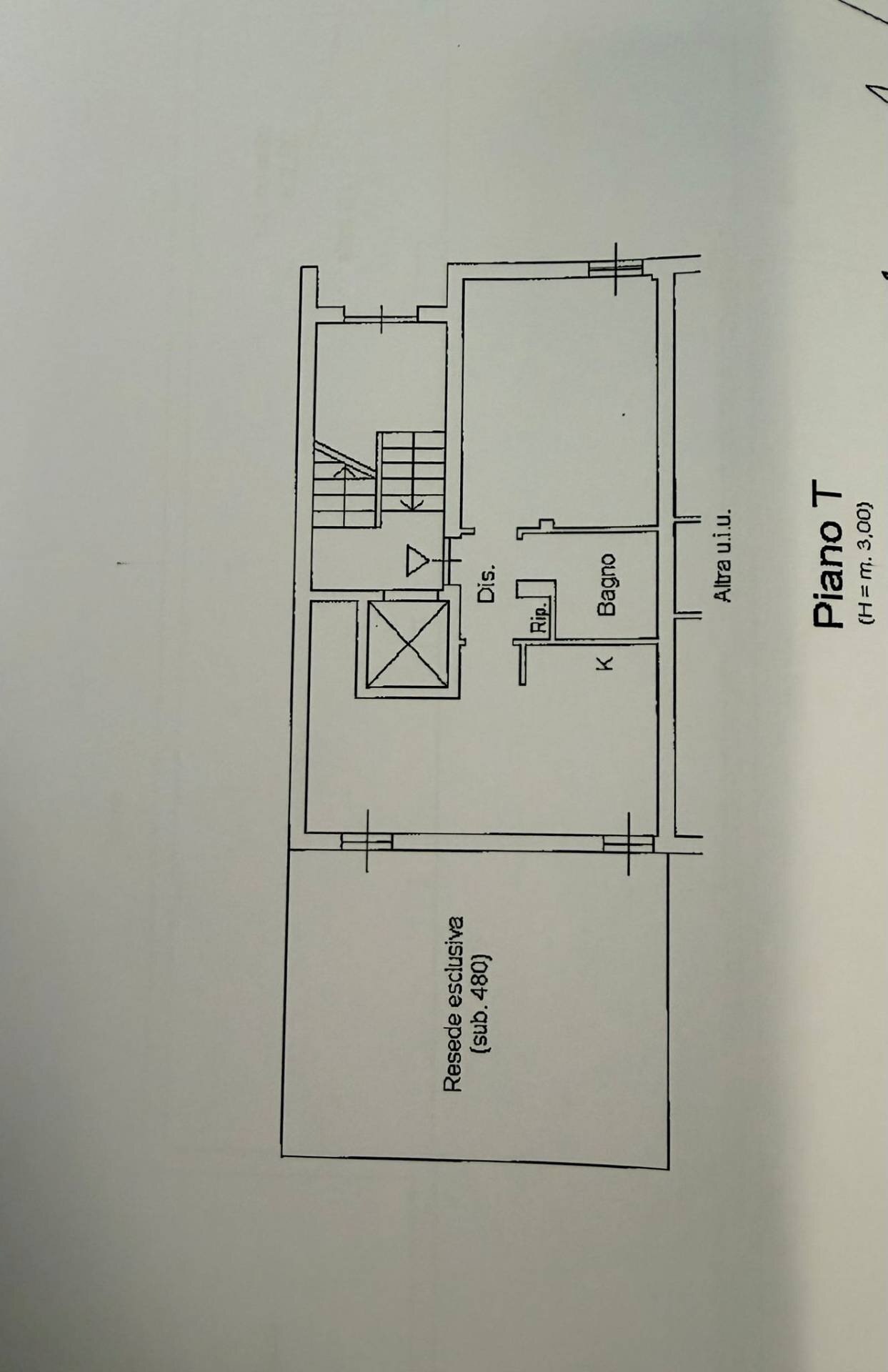 Foto 33 - Two-room apartment Via Paolo frajese
 
41, Siena - floor plans 1