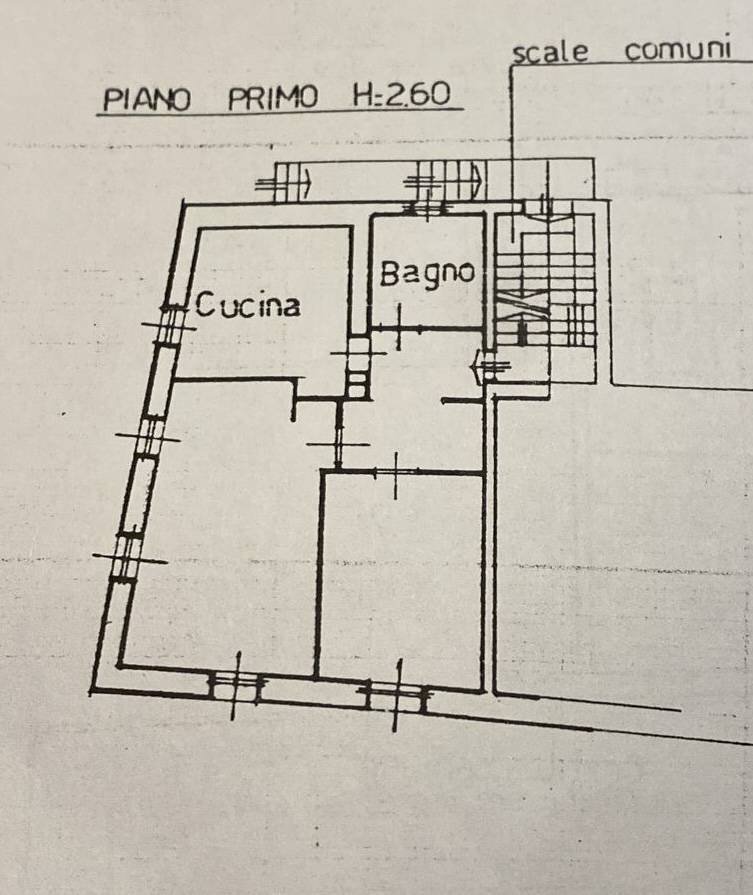 Foto 12 - Quadrilocale Via Oneta, Gromo - planimetria 1