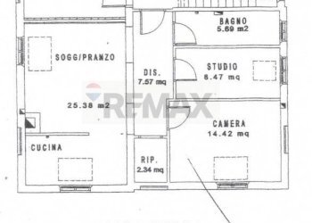 Pianta 2D - Attico Rimini - foto 14
