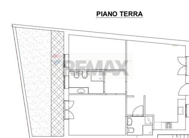 Pianta 2D - Appartamento Casirate d'Adda - planimetria 1