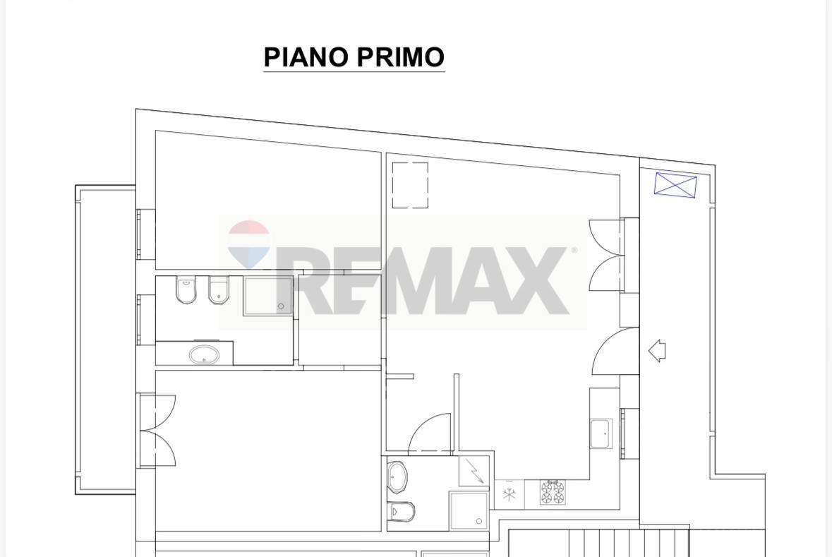 Pianta 2D - Appartamento Casirate d'Adda - planimetria 1