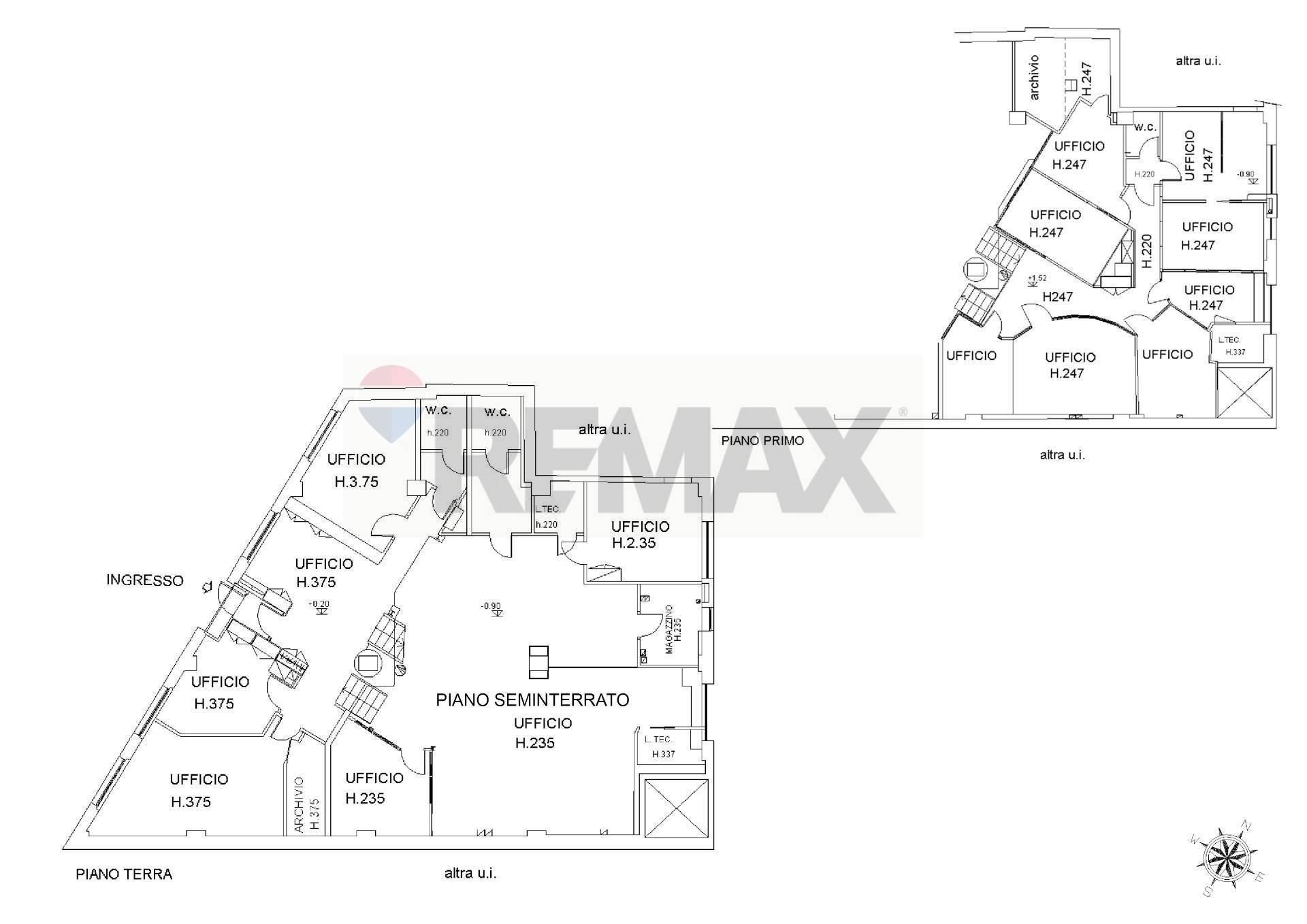 Pianta 2D - Office Via Carlo Bazzi
 
49, Milano - floor plans 1