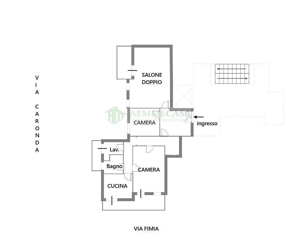 Foto 2 - Quadrilocale Via Caronda
 
446, Catania - foto 2