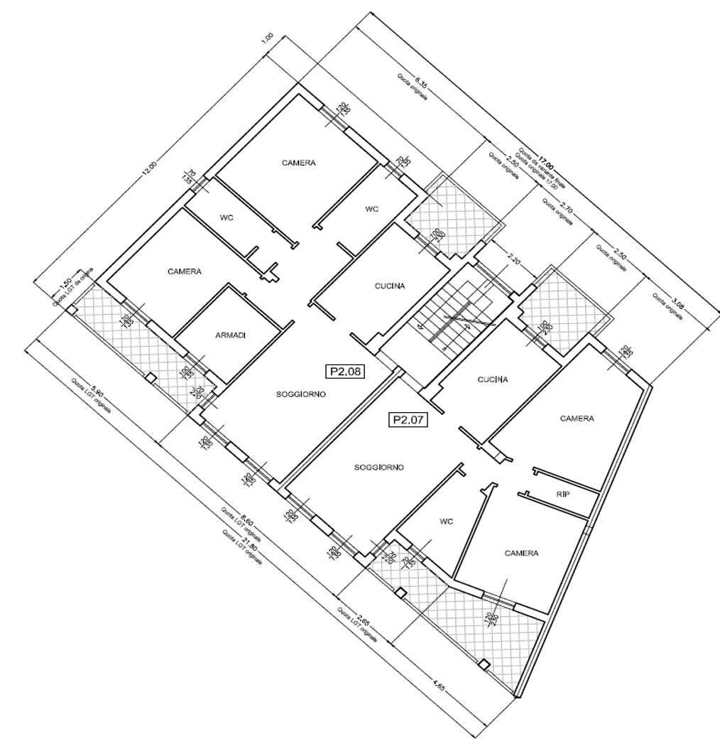 Foto 31 - Four-room apartment Via Montepelato Nord, Montechiarugolo - floor plans 1