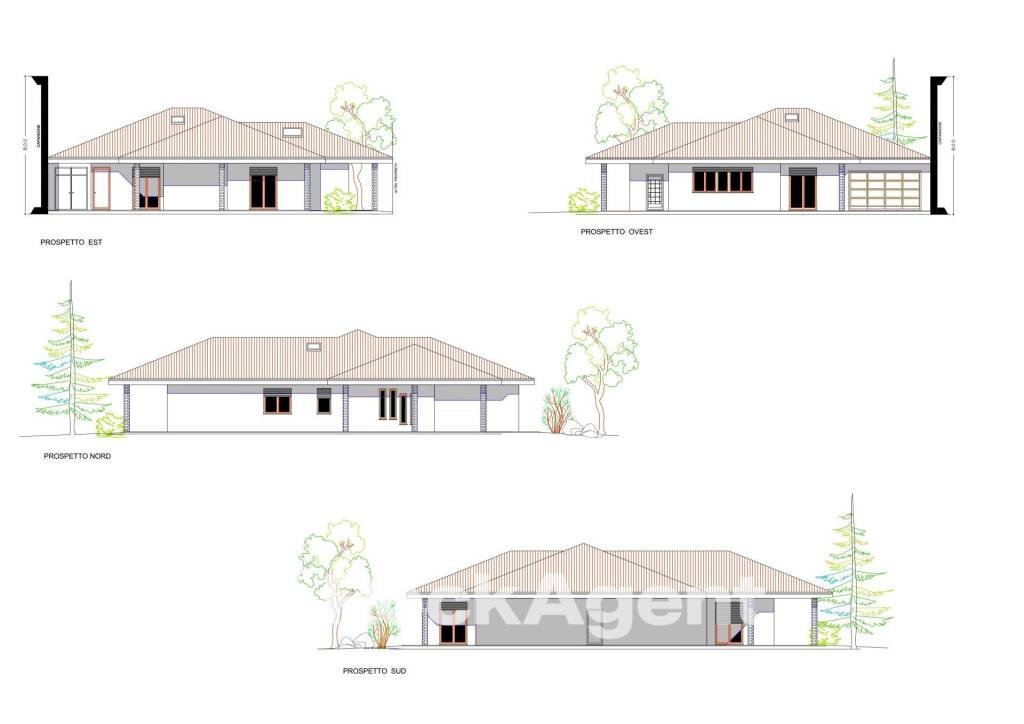 Planimetria - Villa strada Piancone, Mede - photo 1