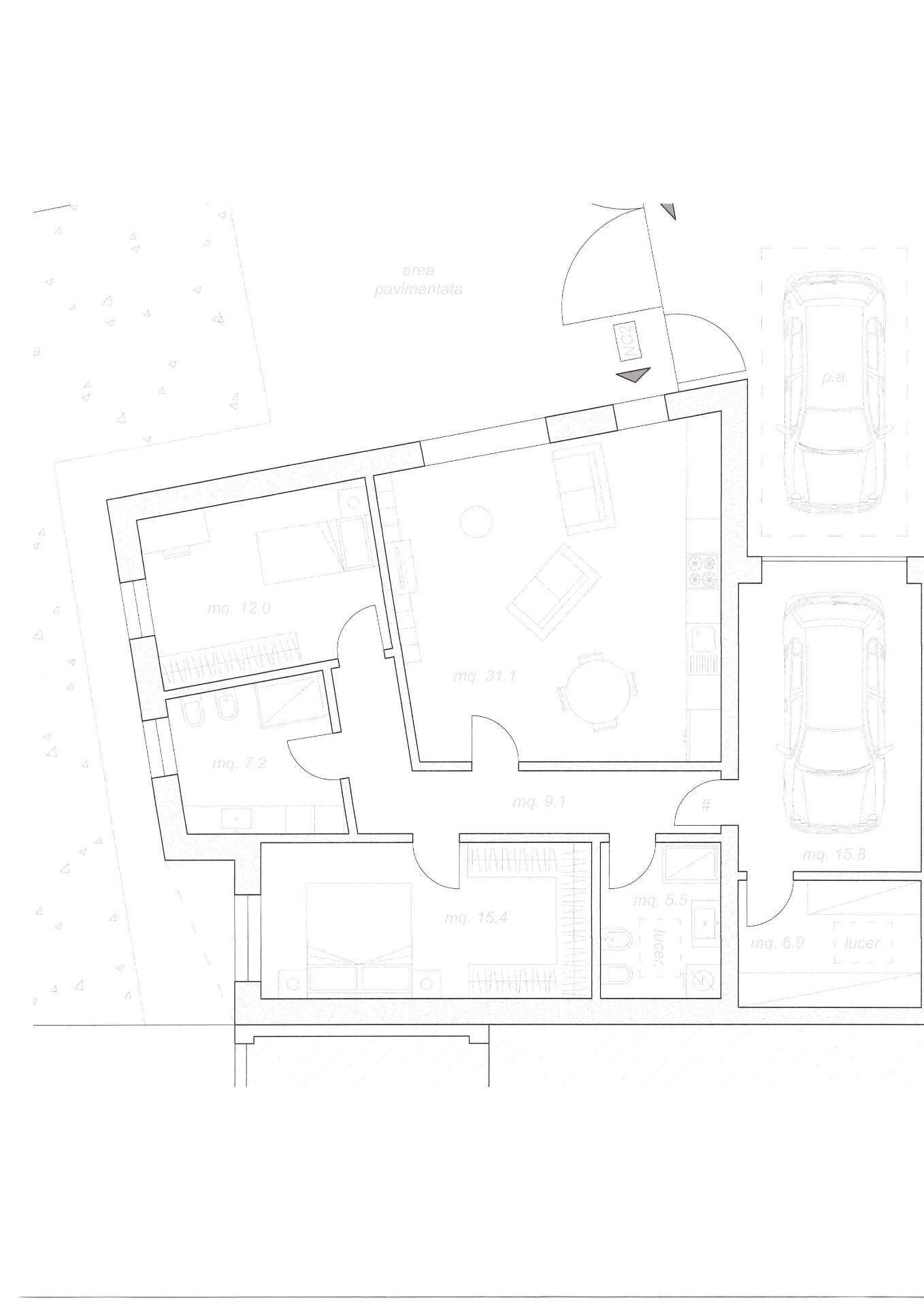 Foto 10 - Terraced Villa Via provinciale Circonvallazione, Molinella - floor plans 1