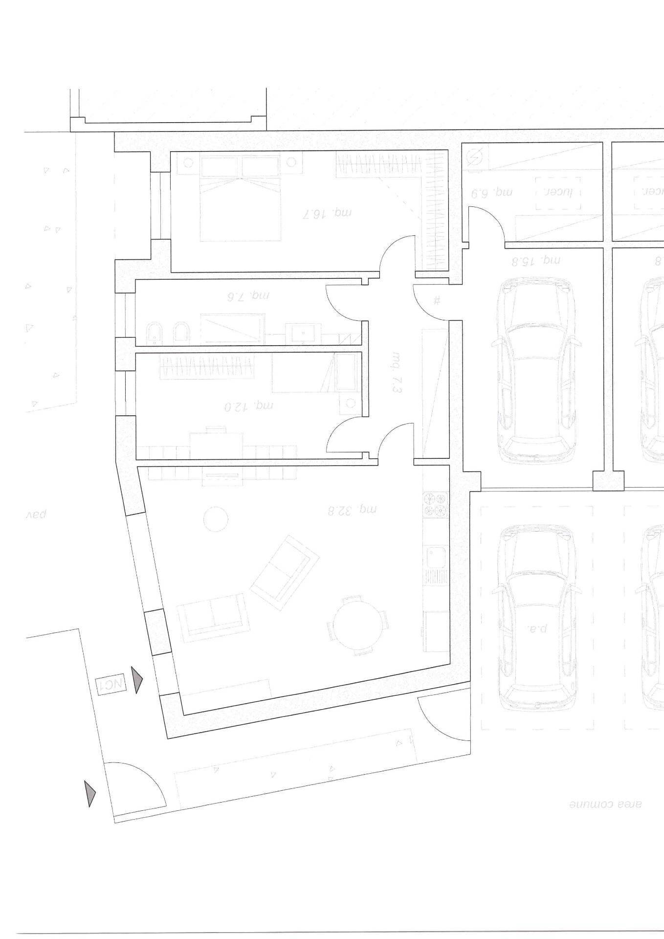 Foto 10 - Terraced Villa Via Provinciale Circonvallazione
 
1, Molinella - floor plans 1