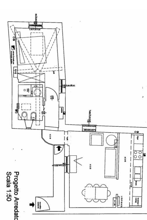 Bilocale via Broseta, 3, Bergamo - planimetria 1