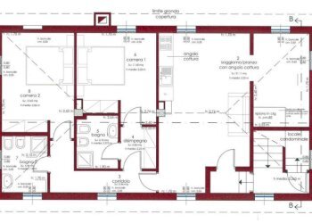 planimetria - Three-room apartment via San Ruffillo, San Lazzaro di Savena - photo 23