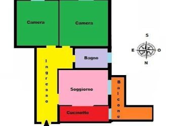 Planimetria - Trilocale San Lazzaro di Savena - foto 33