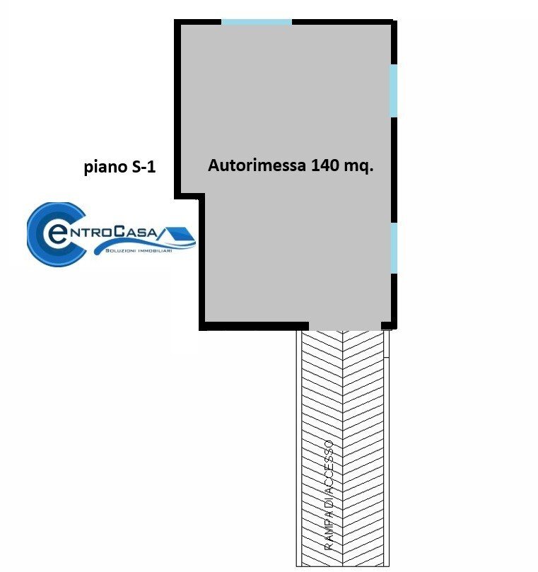Appartamento San Lazzaro di Savena - planimetria 1