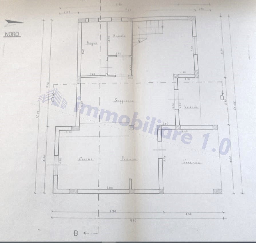 Villa SS113, Alcamo - planimetria 1