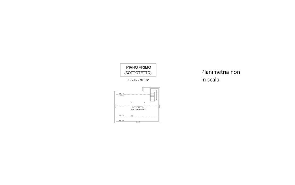 Villa viale Collina, 3, Cervere - floor plans 1