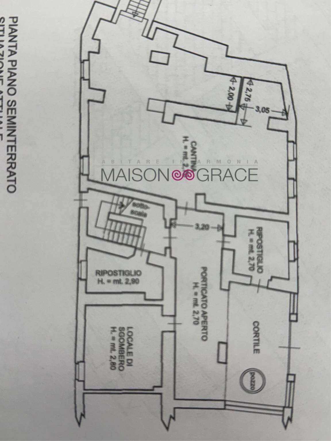 Villa piazza Vittorio Emanuele II, 1, Vesime - planimetria 1