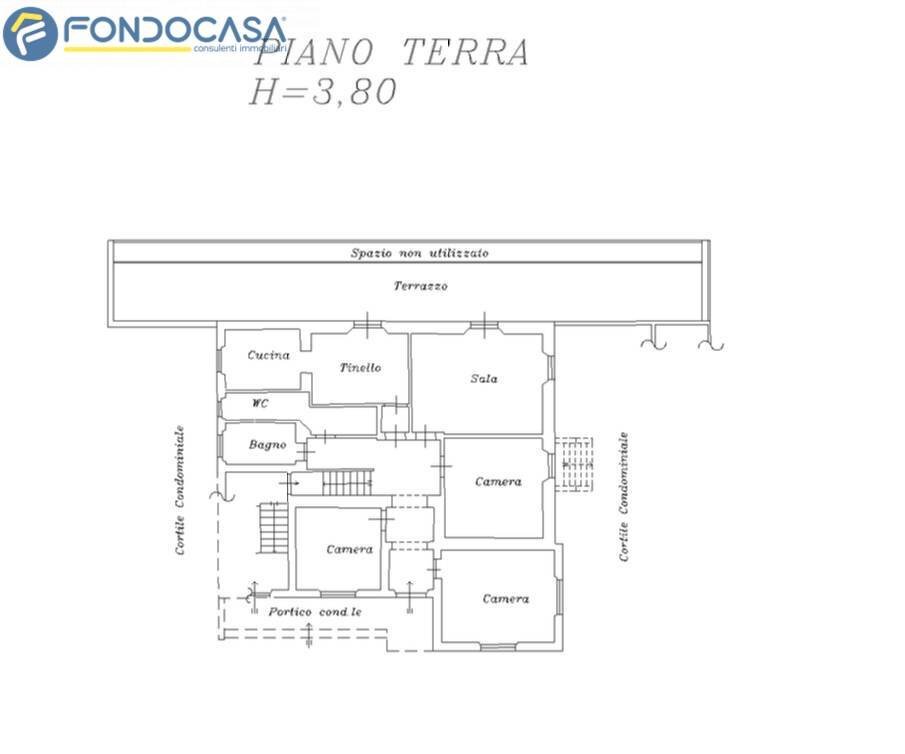 Foto 20 - Appartamento Lungomare Alcide de Gasperi
 
7, Grottammare - planimetria 1