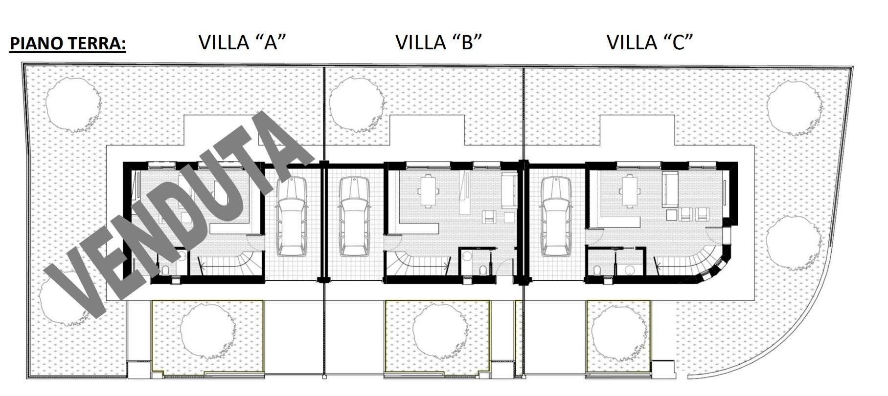 Foto 46 - Villa a Schiera Via Tintoretto
 
7, Peschiera del Garda - planimetria 1