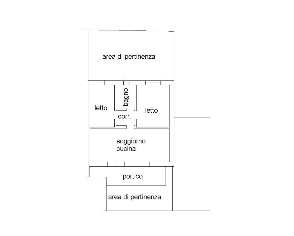 Foto 48 - Trilocale Via Manin, Peschiera del Garda - planimetria 1