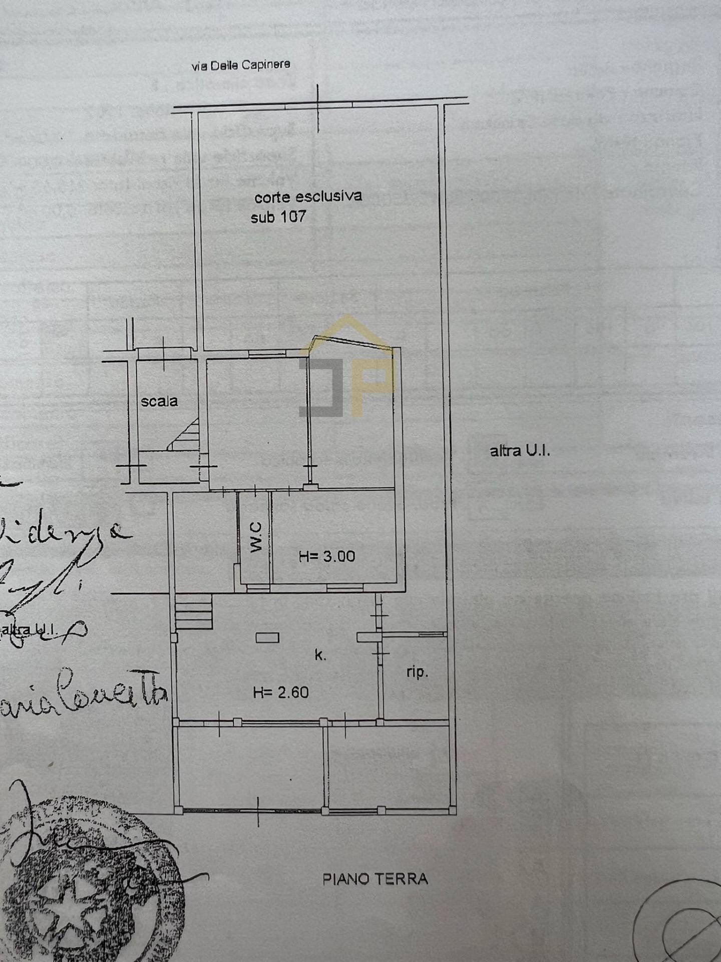 Foto 2 - Appartamento Via Girolamo Scaccia
 
5, Palermo - planimetria 1