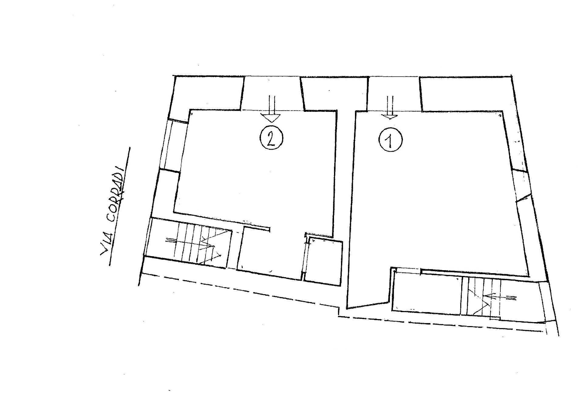 Foto 6 - Locale Commerciale Via Corradi, Sanremo - planimetria 1