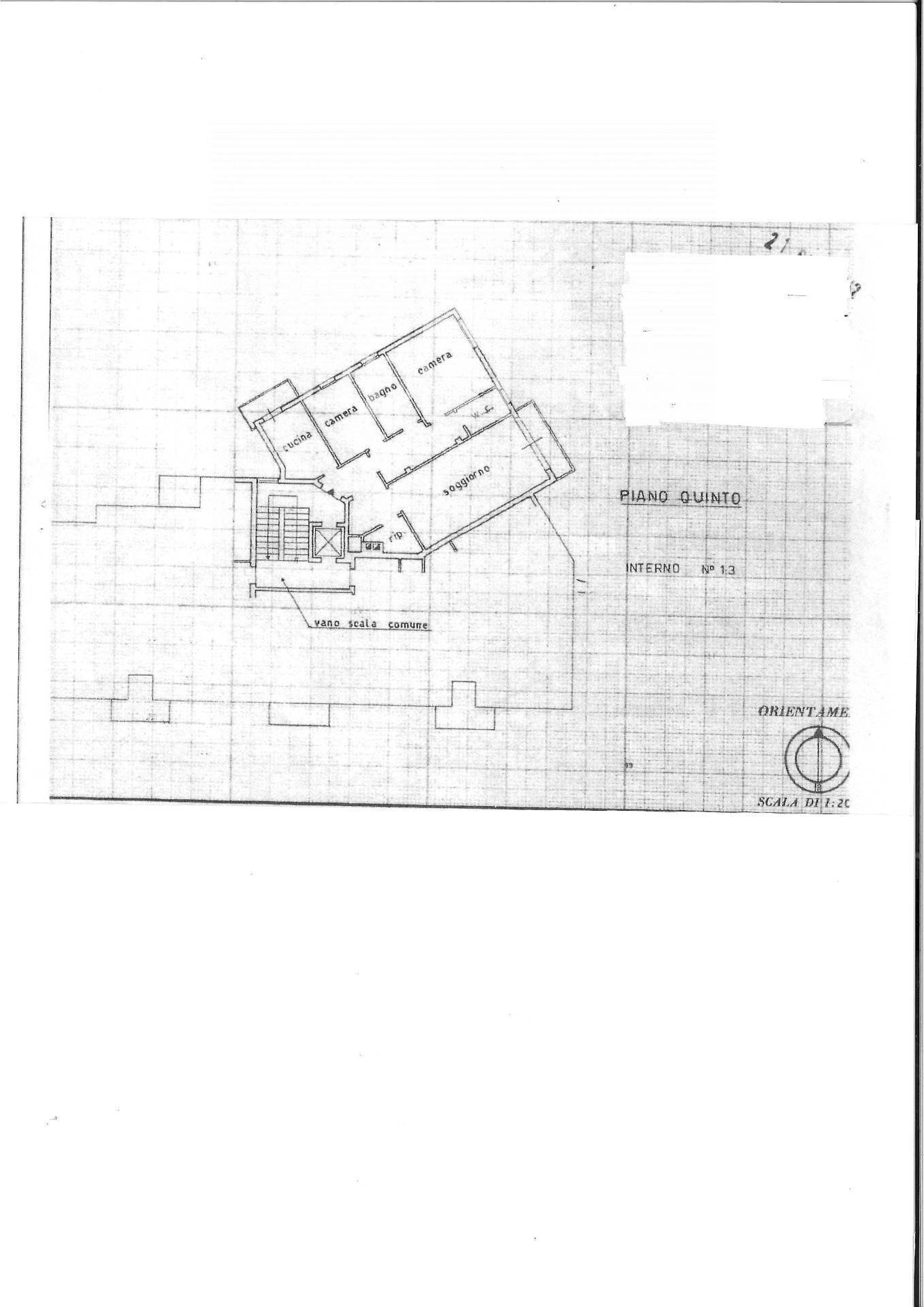 Foto 22 - Four-room apartment Treviso - floor plans 1