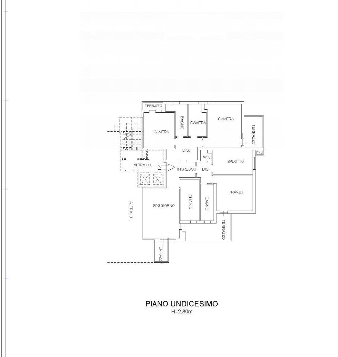 Foto 33 - Apartment VIA CAL DI BREDA, Treviso - floor plans 1