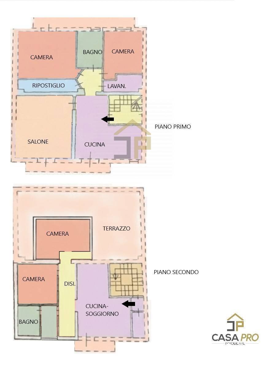 Foto 55 - Casa semi indipendente Via Nicolò Vivona
 
48, Castellammare del Golfo - planimetria 1